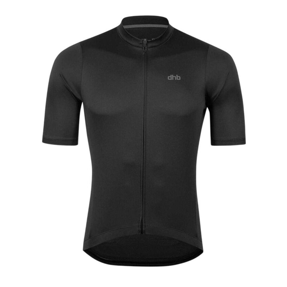 dhb Mens Blok Classic Logo Cycling Jersey / Black